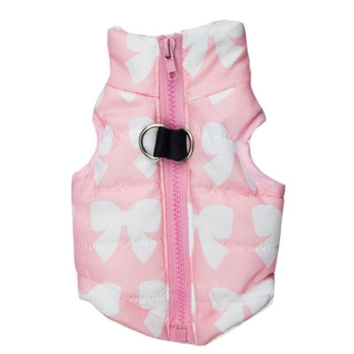 Print Dog Vest Jacket