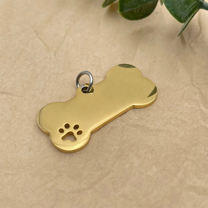 Personalized Pet Name Tag Pendant For Dog Collar