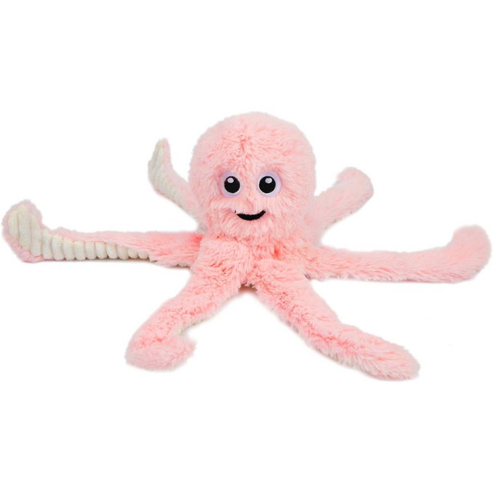 Octopus Crinkle Plush Dog Toy For Interactive Play