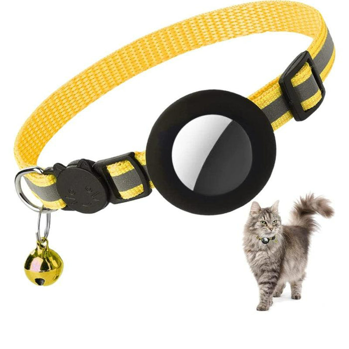 Kitten Collar With Breakaway Buckle And Airtag Holder
