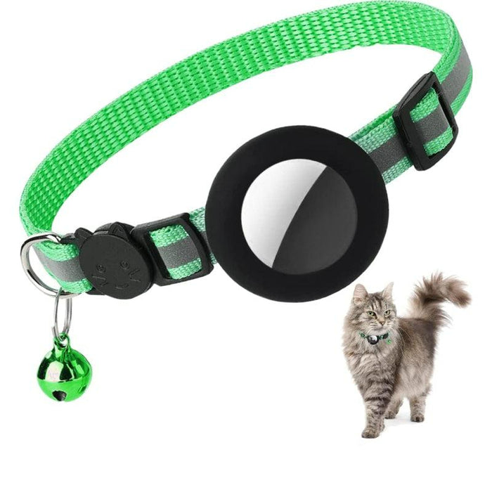 Kitten Collar With Breakaway Buckle And Airtag Holder