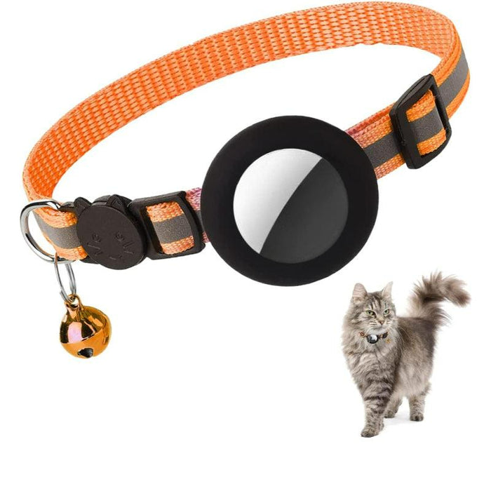 Kitten Collar With Breakaway Buckle And Airtag Holder