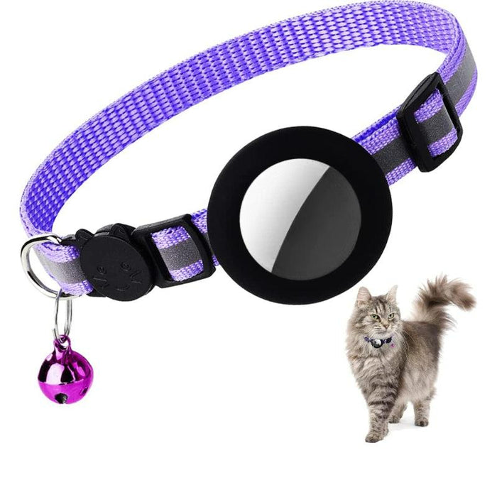 Kitten Collar With Breakaway Buckle And Airtag Holder