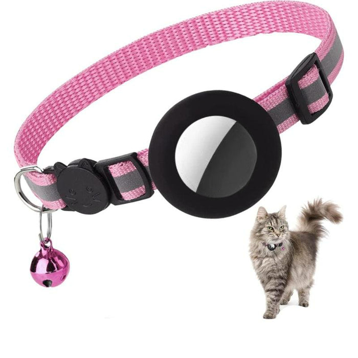 Kitten Collar With Breakaway Buckle And Airtag Holder