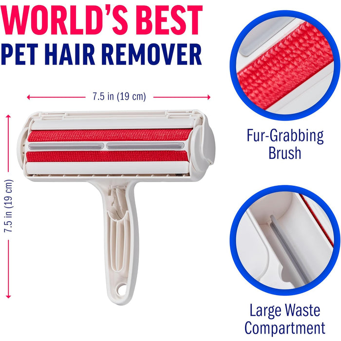 Multi Surface Pet Reusable Lint Roller And Remover