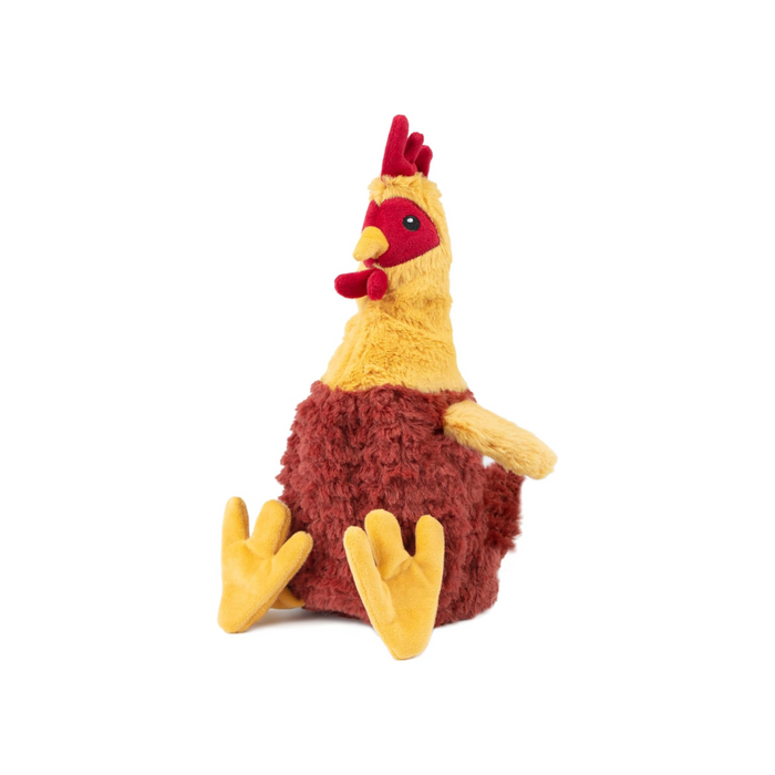 Crinkle Chicken Plush Dog Toy For Interactive Play