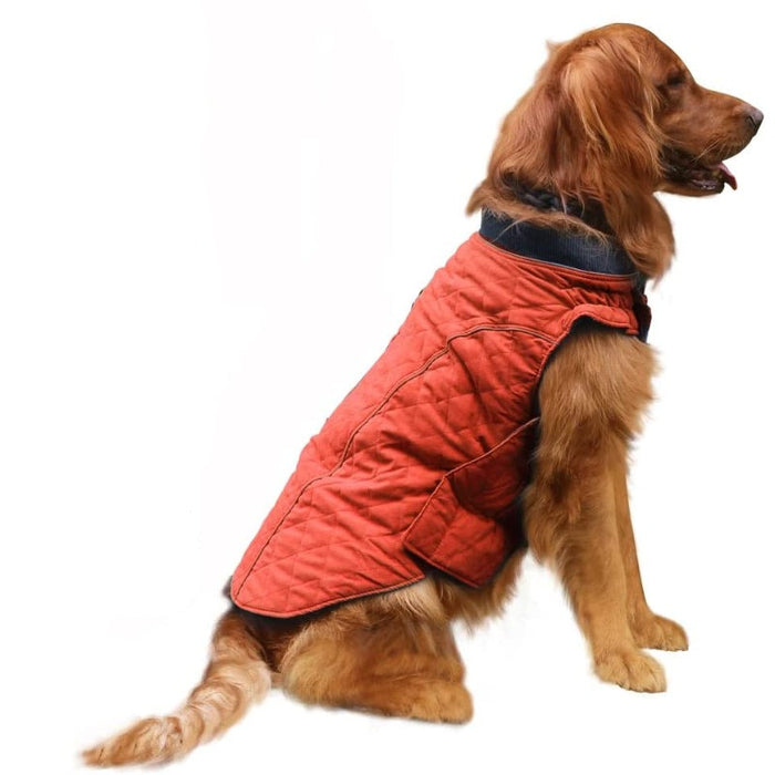 Dog Jacket For Winter With Stylish Vest Design For Small To Large Dogs