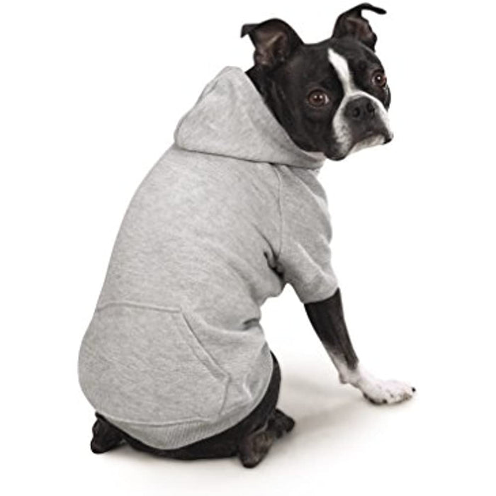 Gray Basic Hoodie For Dogs
