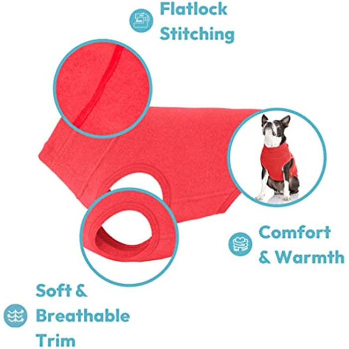 Microfiber Stretch Fleece Vest Dog Sweater