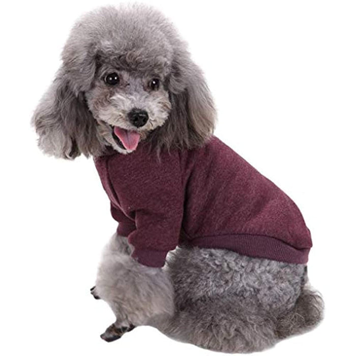 Warm Winter Puppy Pet Coat Soft Sweater Clothing