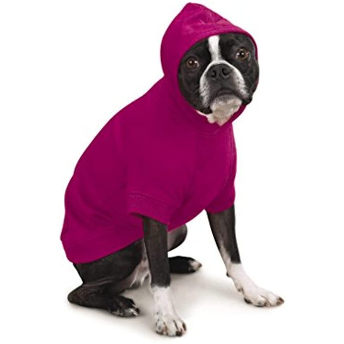 Raspberry Sorbet Basic Hoodie For Dogs