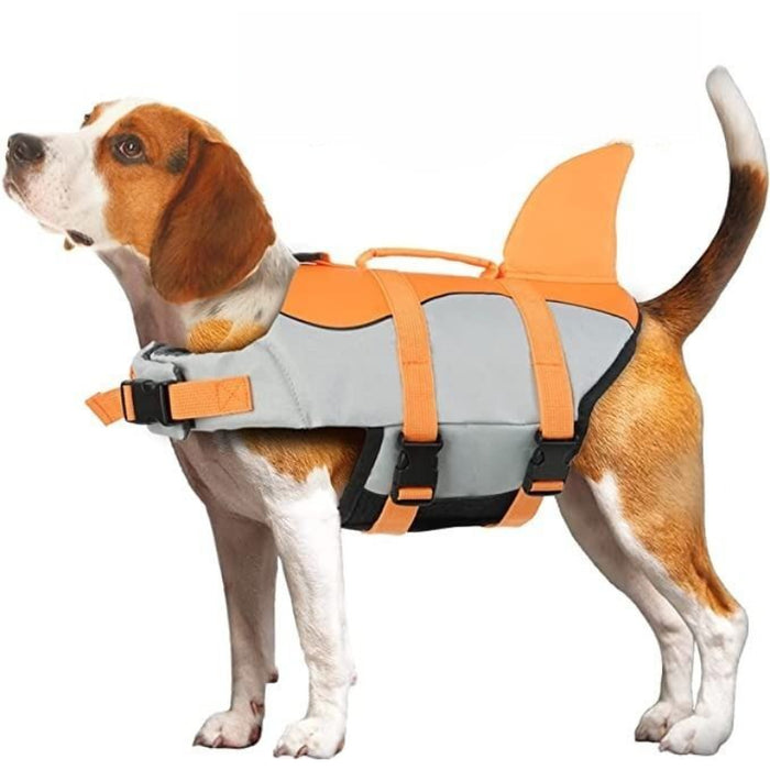 Dog Life Preserver For Swimming With High Buoyancy And Lift Handle