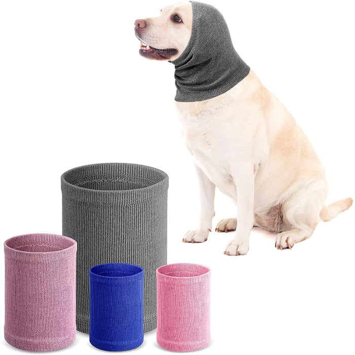 4 Pieces For Pet Dog Ear Scarf For Calming Pet