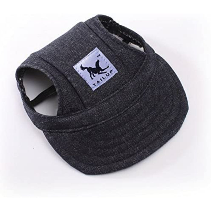 Baseball Caps Hats With Neck Strap Adjustable Comfortable Ear Holes For Small Medium And Large Dogs In Outdoor Sun Protection