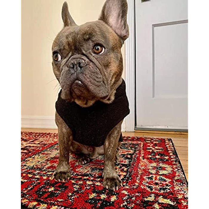Stretch Fleece Vest Dog Sweater Warm Pullover Fleece Dog Jacket Winter Dog Clothes