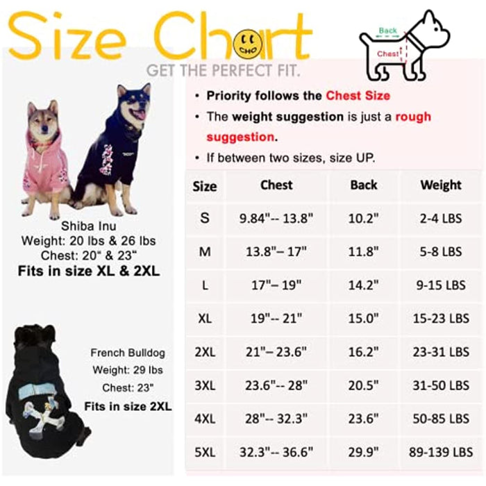 Woof Dog, Designer Dog Hoodies For Small Medium Large Breeds