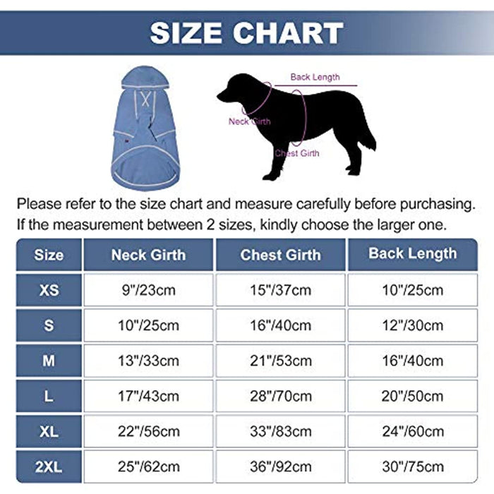 Basic Dog Hoodie Sweatshirts, Pet Clothes Hoodies Sweater With Hat & Leash Hole, Soft Cotton Outfit Coat For Small Medium Large Dogs Light Blue