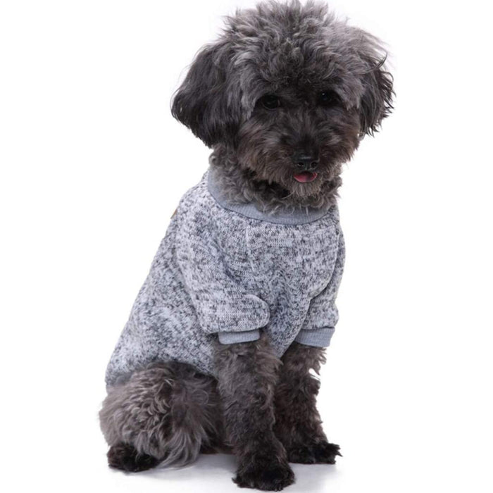 Pet Dog Classic Knitwear Sweater Warm Winter Puppy Pet Coat Soft Sweater Clothing