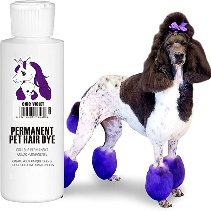 Permanent Dog Hair Dye, Pet Safe Dye Lasts Over 20 Washes