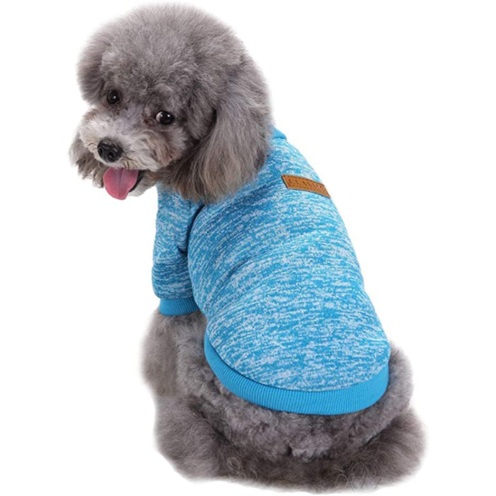 Pet Dog Clothes Dog Sweater Soft Thickening Warm Pup Dogs Shirt Winter Puppy Sweater For Dogs