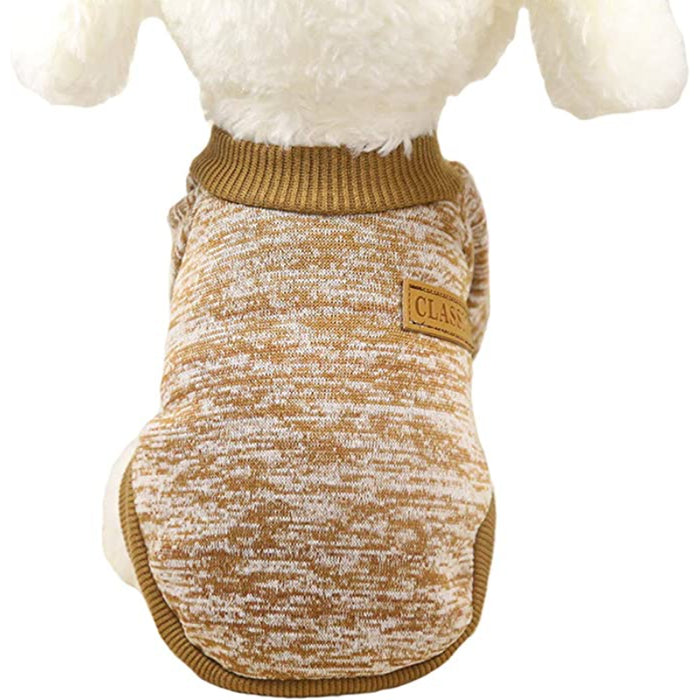 Pet Dog Clothes Dog Sweater Soft Thickening Warm Pup Dogs Shirt Winter Puppy Sweater For Dogs