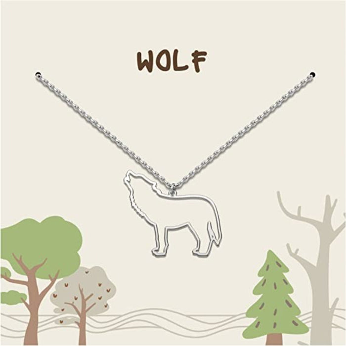 Silver Pet Dog Cat Animal Dinosaur Necklace Personalized
