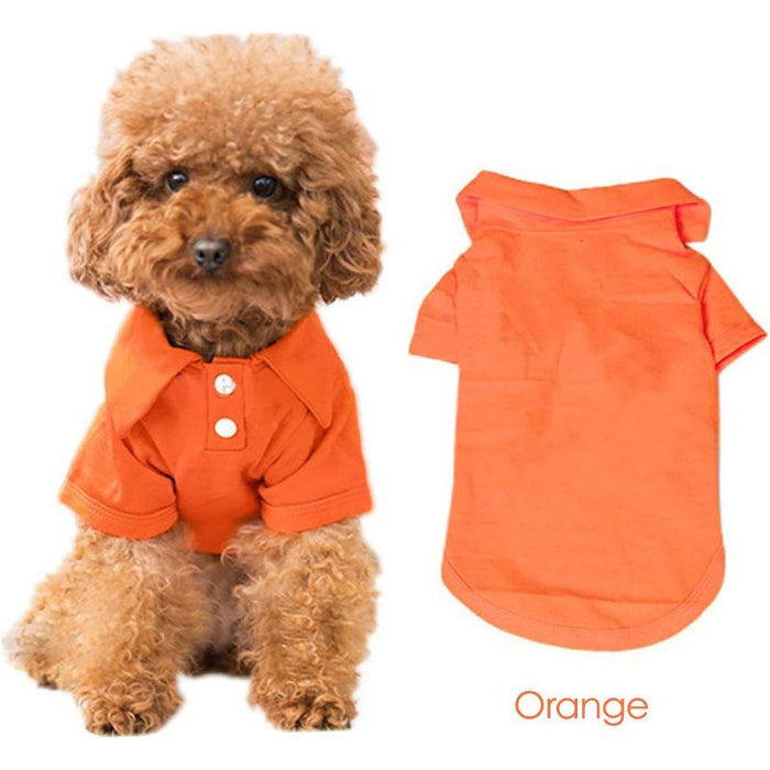 4 Pieces Dog T-Shirt, Breathable Pet Shirts, Puppy Sweatshirt Dog Clothes Outfit Apparel Coats