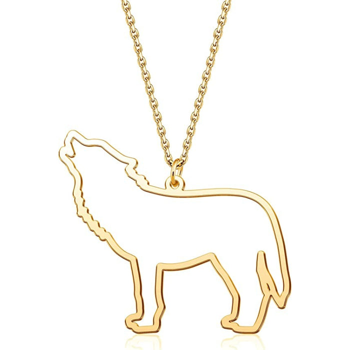 Pet Dog Cat Animal Dinosaur Necklace Personalized Jewelry
