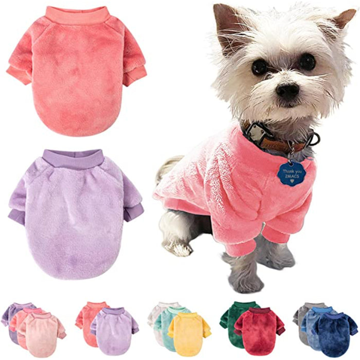 Pack of 2 Or 3, Ultra Soft and Warm Cat Pet Sweaters