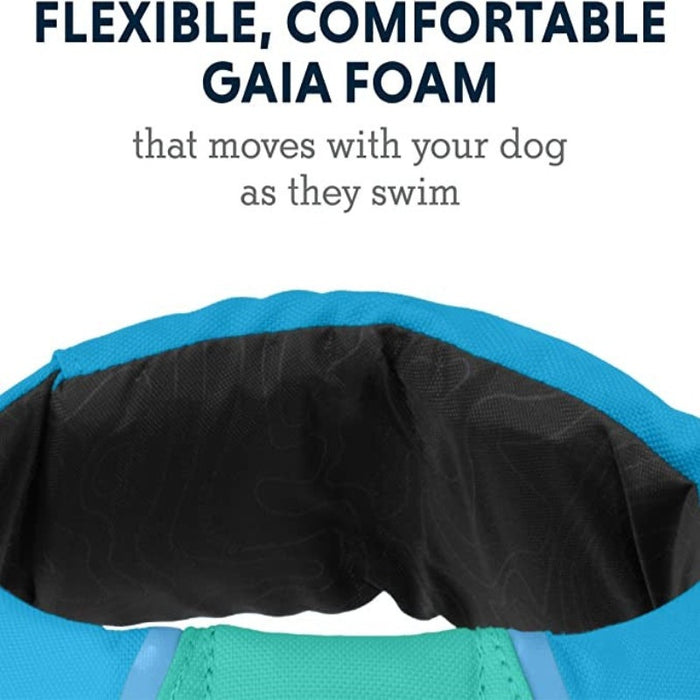 Float Coat Dog Life Jacket, Swimming Safety Vest With Handle, Wave Orange, Small