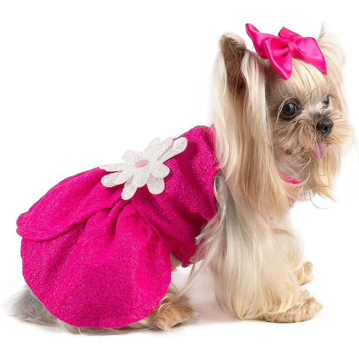 Dog Dresses Bling Mermaid Summer Puppy Clothes For Small Dogs Girl Sequins Skirt