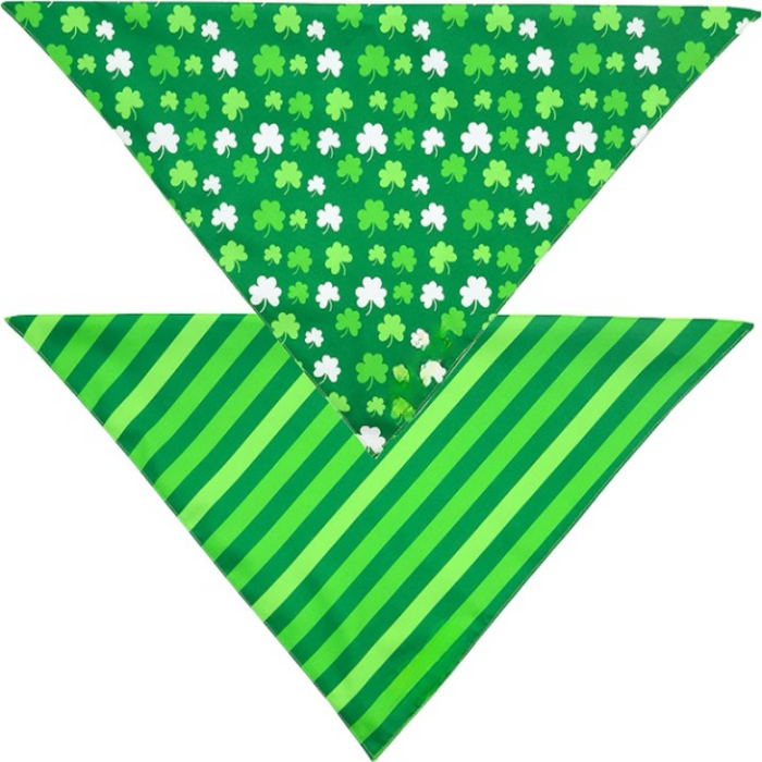 Patrick's Day Bandanas, Premium Durable Fabric, Multiple Sizes Offered