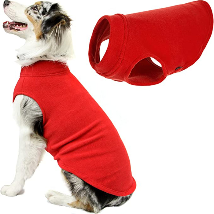 Fleece Vest Dog Jacket Winter Dog Clothes