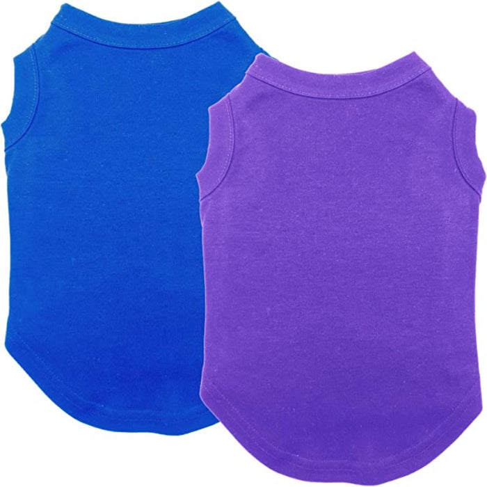 Colorful Dog Shirts Clothes Vest Soft And Comfortable