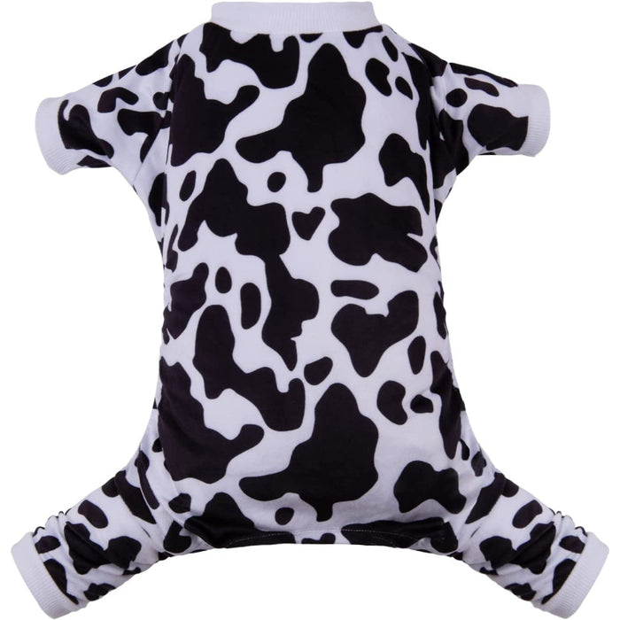 Cow Dog Pajamas Soft Puppy Pjs For Small Dogs