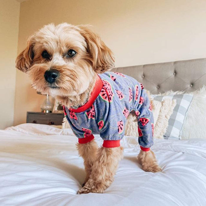 Large Dog Pajama Clothes Soft Pet Apparels