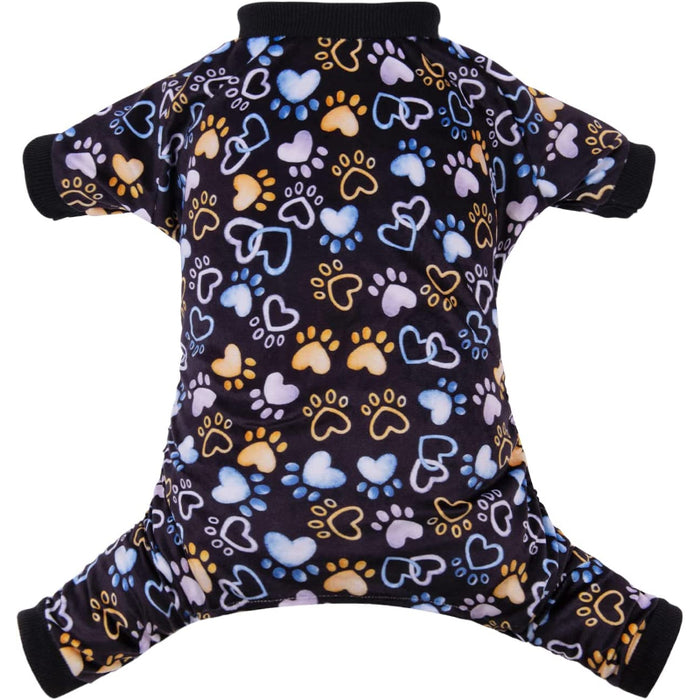 Footprints of Dog Pyjamas Soft Puppy Pjs For Small Dogs