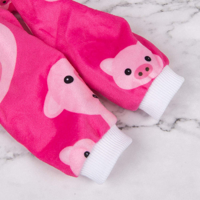 Pink Pig Dog Pajamas Cat Clothes Pet Pjs Onesie