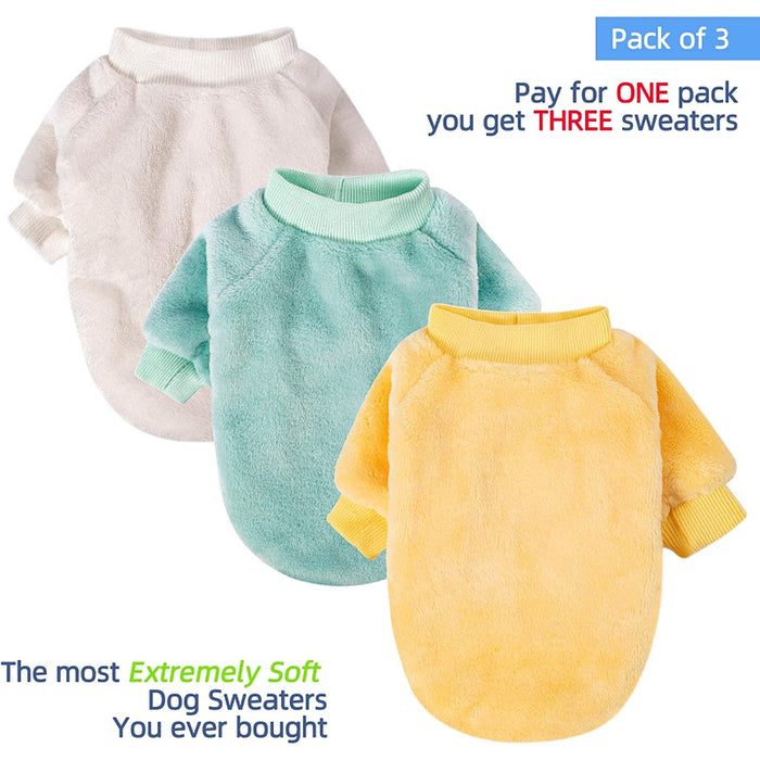 Dog Sweater Ultra Soft And Warm Cat Pet Sweaters