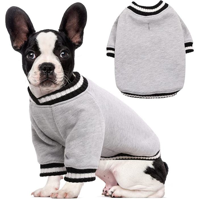 Dog Pullover Sweater For Cold Weather Outfit