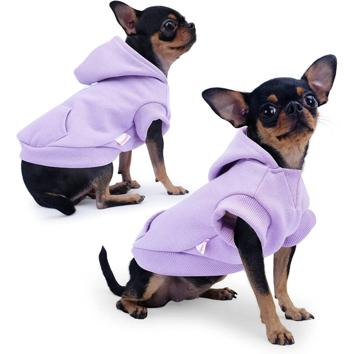 Small Dog Hoodie, Teacup Puppy Clothing Coat Costume