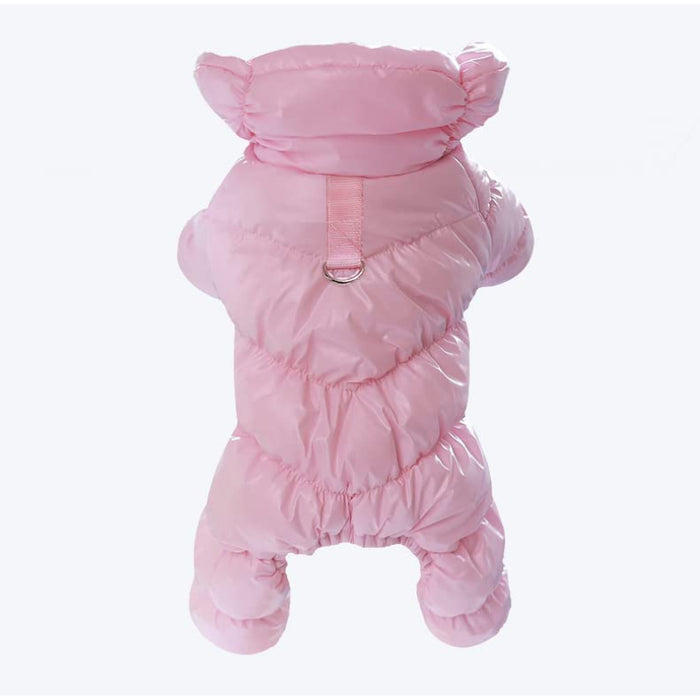 Winter Puppy Dog Coat Waterproof Pet Clothes Windproof Dog Snowsuit Warm Fleece Padded Winter Pet Clothes For Small Dogs