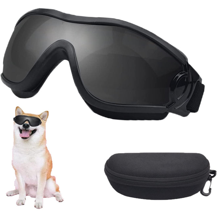 Dog Sunglasses Pet Goggles Adjustable Strap Snow Beach