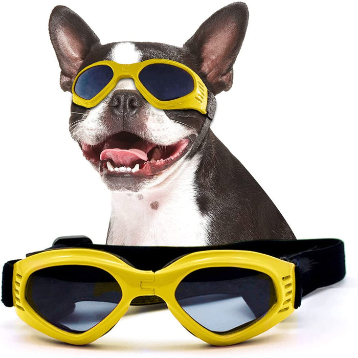 Dog Glasses Medium Adjustable Bulldog Windproof Motorcycle