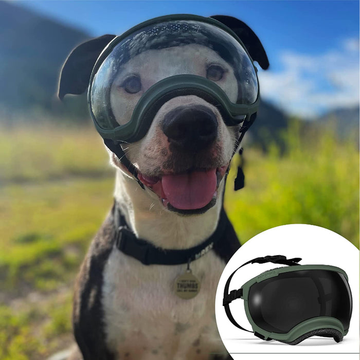 Dog Sunglasses Dog Goggles, UV Protection Wind Protection Dust Protection Fog Protection Pet Glasses