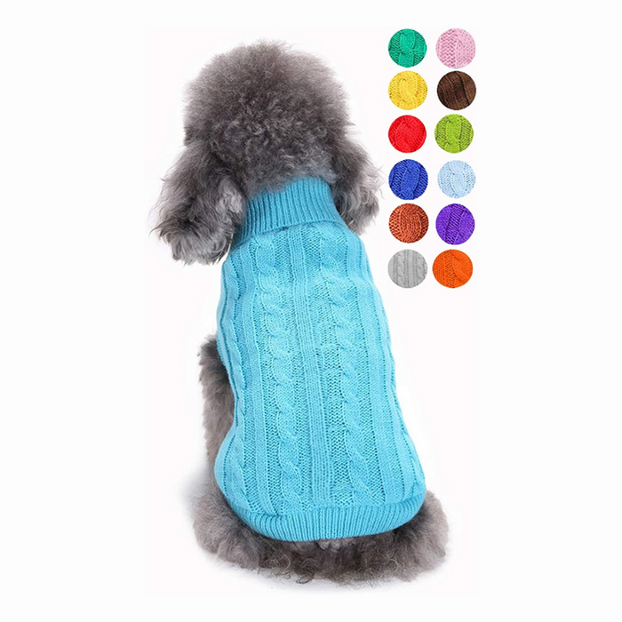 Warm Pet Sweater, Cute Knitted Classic Dog Sweaters
