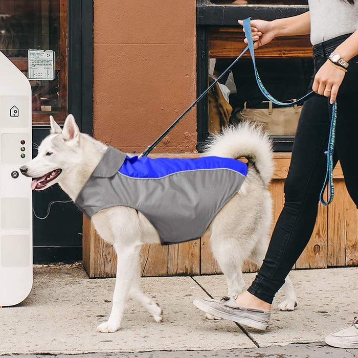 Dog Waterproof Raincoat Lightweight & High Visibility Dog Coat Jacket For Small Medium Large Dogs