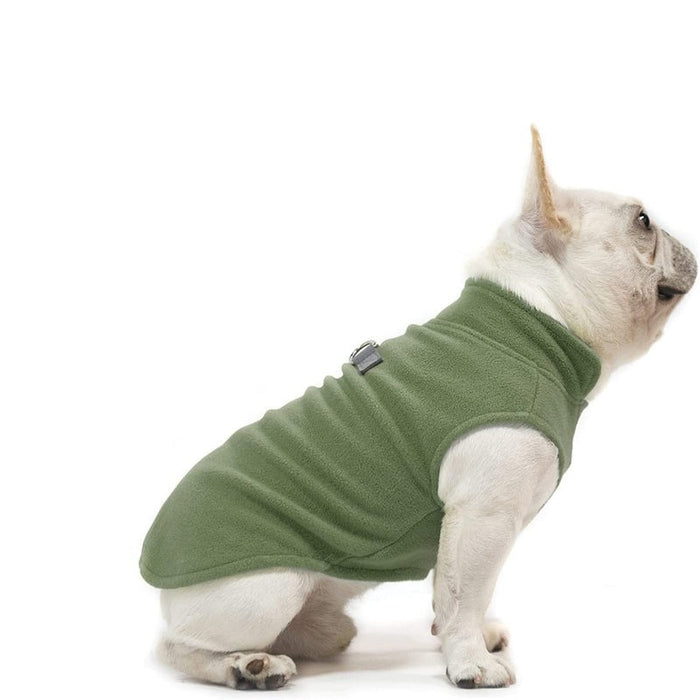 Dog Fleece Vest Sweater Winter Jacket For Dogs