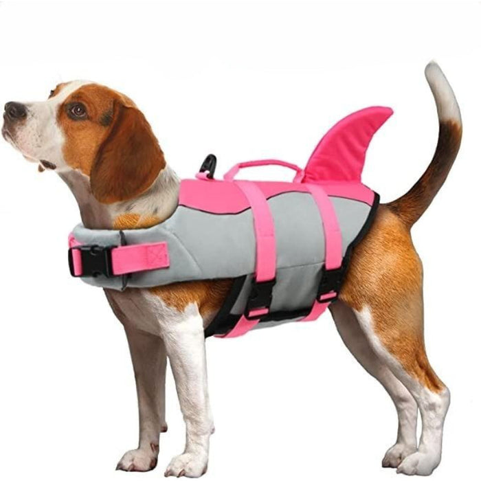 Dog Life Vests With Dog Life Preserver For Swimming, Boat