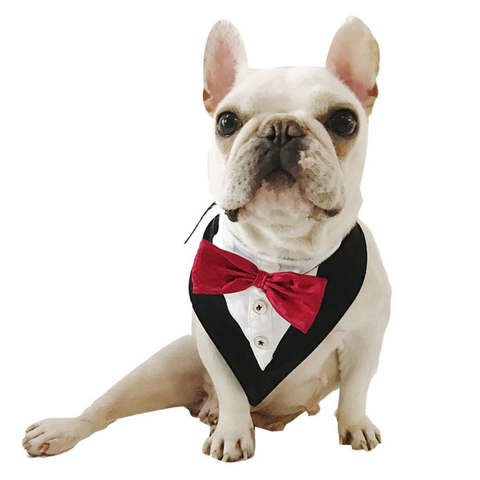 Collar Tie Triangle Clothing Neckerchief For Dog